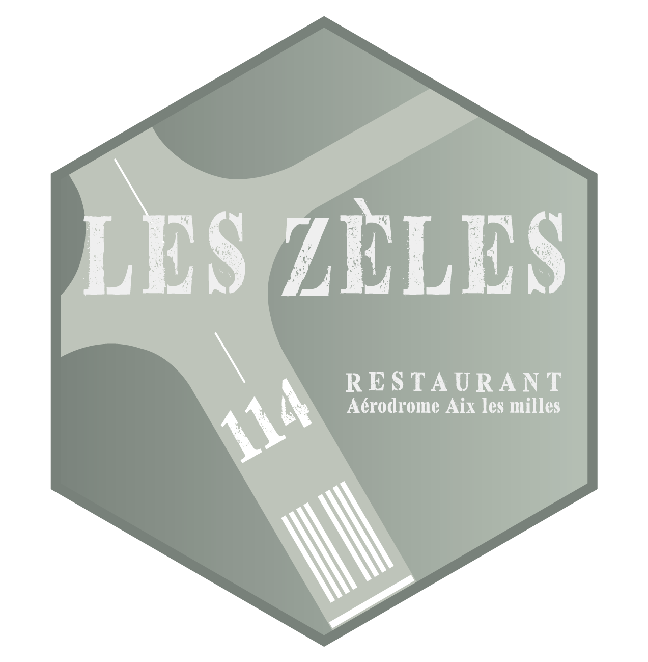 Restaurant les Zeles 114 avec vue sur aerodrome